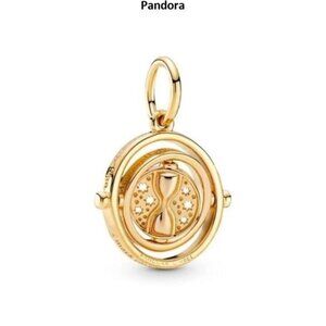 Pandora Harry Potter, Spinning Time Turner Pendant, Gold-Plated